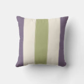 紫色および賢明な枕 クッション (裏面)