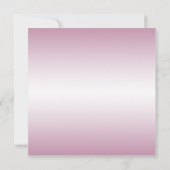 紫色および金ゴールドの第95誕生日のパーティの招待状 招待状 (裏面)