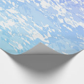 紫色および青のグラデーションな包装紙 ラッピングペーパー (角)