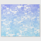 紫色および青のグラデーションな包装紙 ラッピングペーパー (フラット)