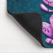 紫色および青のゾンビの砂糖の子ネコ マウスパッド (コーナー)