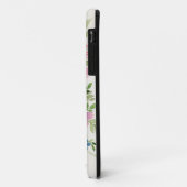紫色および青の花の庭の電話箱 Case-Mate iPhoneケース (裏面/左)