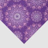 紫色かわいらしのピンクの曼荼羅 | 薄葉紙 (詳細)