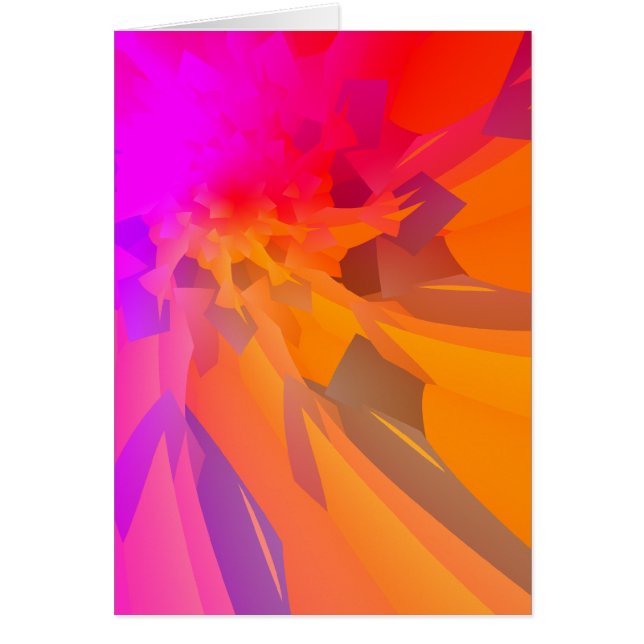 紫色かオレンジ花 (正面)