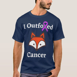紫色がん生存者ウイルスのリンパ腫認識度 Tシャツ