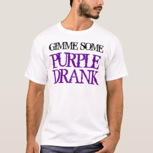 紫色が飲んだGimme Tシャツ