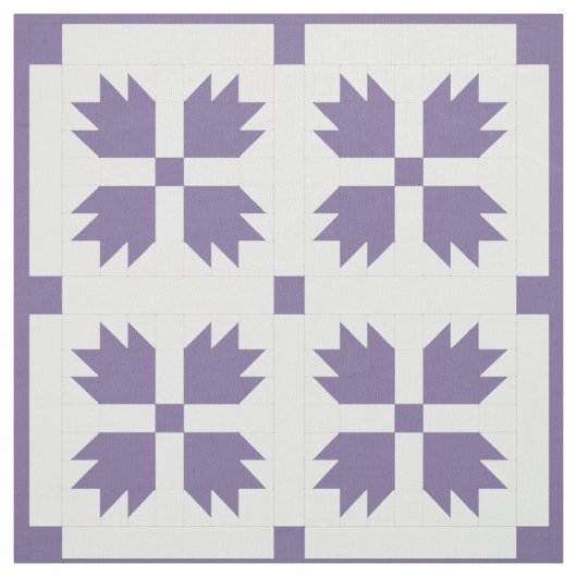 紫色くま足 ファブリック (見本)