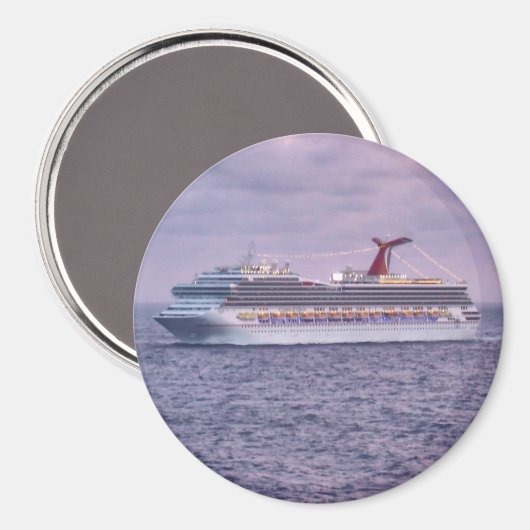 紫色で出荷 マグネット (正面/裏面)