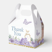 紫色と金ゴールドが一度だけオンに時間プリンセス フェイバーボックス (裏面サイド)