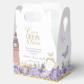 紫色と金ゴールドが一度だけオンに時間プリンセス フェイバーボックス (オープン)