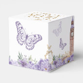 紫色と金ゴールドが一度だけオンに時間プリンセス フェイバーボックス (裏面サイド)