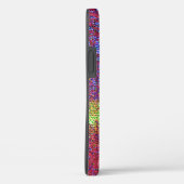 紫色と黄色のモザイクのケース – メイトiPhoneケース Case-Mate iPhoneケース (裏面 / 右)