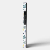 紫色と黄色の水色の花 Case-Mate iPhoneケース (裏面 / 左)