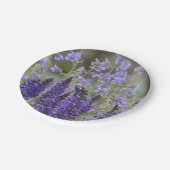 紫色によっては紙皿が開花します ペーパープレート (アングル)