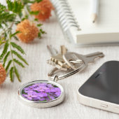 紫色によってはKeychainが開花します キーホルダー (側面)