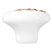 紫色によって戴冠させる妖精のハチドリ セラミックノブ (側面)