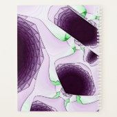 紫色に彩られた場所で プランナー手帳 (裏面)