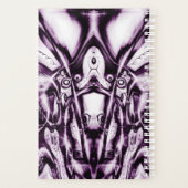 紫色に染み込む プランナー手帳 (裏面)