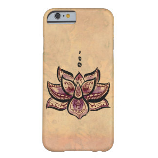 紫色のはすの花のiPhone6ケース Barely There iPhone 6 ケース