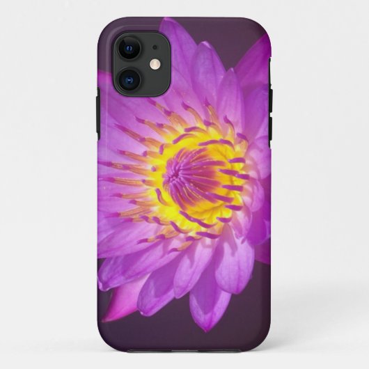 紫色のはすの花 Case-Mate iPhoneケース (裏面)