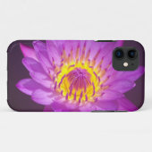 紫色のはすの花 Case-Mate iPhoneケース (裏面(横))