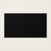 紫色のひまわり花芸術名刺 (裏面)