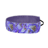 紫色のアイリスの花/傾斜/タイル/ アスレチックヘッドバンド (右)