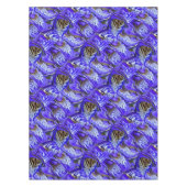 紫色のアイリスの花/傾斜/タイル/ テーブルクロス (正面)