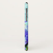 紫色のアイリス水彩画 Case-Mate iPhoneケース (裏面/左)