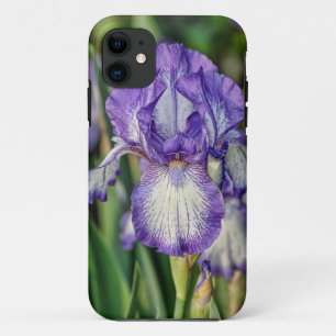 紫色のアイリス iPhone 11 ケース