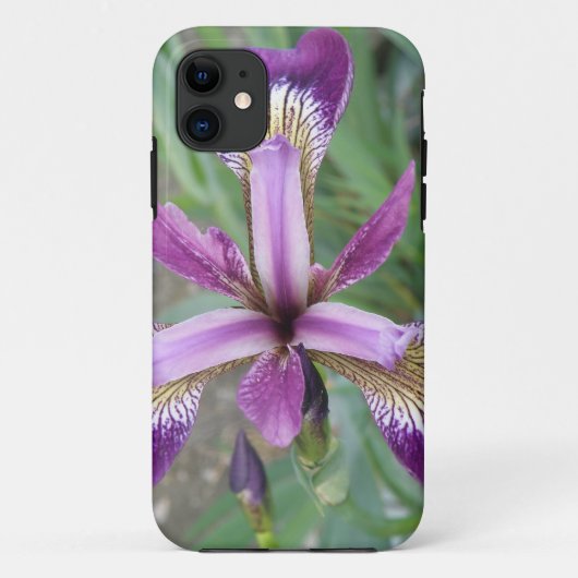 紫色のアイリスiPhone 5ケース Case-Mate iPhoneケース (裏面)