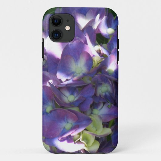 紫色のアジサイの花 Case-Mate iPhoneケース (裏面)