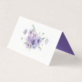 紫色のアネモネス、デイジー、緑結婚色の (裏面)