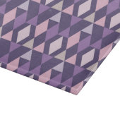 紫色のアラビア幾何学的なパターン カッティングボード (角)