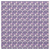 紫色のアラビア幾何学的なパターン ファブリック (見本)