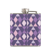 紫色のアラビア幾何学的なパターン フラスク (裏面)