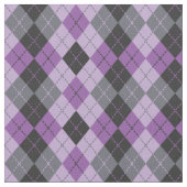 紫色のアーガイル ファブリック (クローズアップ)