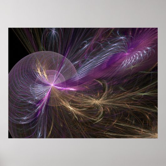 紫色のウィスパー ポスター (正面)
