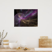 紫色のウィスパー ポスター (キッチン)
