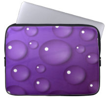 紫色のウォータードロップパターン