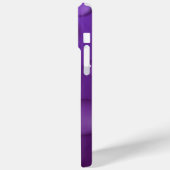 紫色のウォータードロップパターン Case-Mate iPhoneケース (裏面 / 左)