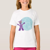紫色のエイリアン Tシャツ (正面)