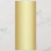 紫色のエレガントなウェディングメニューカード メニュー (裏面)