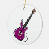 紫色のエレキギター音楽graphic.png セラミックオーナメント (左)