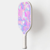 紫色のオパール写真のピックボールパドル ピックルボールラケット (左)