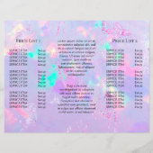 紫色のオパール (裏面)