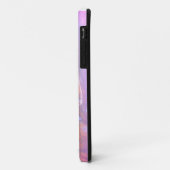 紫色のオーラブッダ電話ケース Case-Mate iPhoneケース (裏面/左)