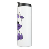 紫色のカウオーバーサイズTシャツ_1 タンブラー (回転右)