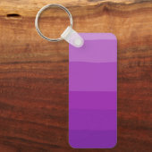 紫色のカスタマイズグラデーション可能キーチェーン キーホルダー (正面)