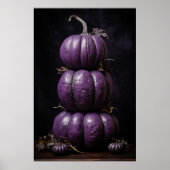 紫色のカボチャ ポスター (正面)